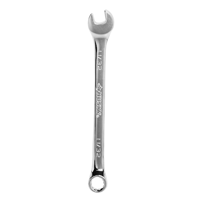 LLAVE MIXTA 11/32 SAE 12 PUNTAS ACERO PULIDO