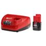 KIT DE BATERÍA CON CARGADOR MILWAUKEE M12