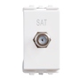TOMA TV TIPO COAXIAL DE 1 MÓDULO BLANCO