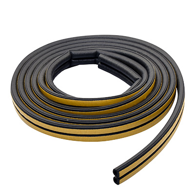 BURLETE DE GOMA NEGRO 520 CM