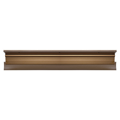 SELLAPUERTA AUTOMÁTICO CAFÉ DE ALUMINIO 90 CM
