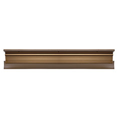 SELLAPUERTA AUTOMÁTICO CAFÉ DE ALUMINIO 90 CM
