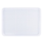 CHAROLA DE PLÁSTICO PARA ESCURRIDOR DE COCINA 32.5 X 43 X 2 CM