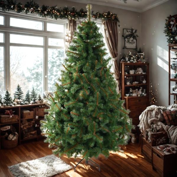 ÁRBOL NAVIDEÑO CALIFORNIA 2.20 M CON 1026 RAMAS