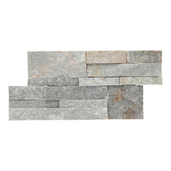 MURO CERÁMICO QUARZITA 18 X 35 CM BEIGE TIPO PIEDRA CAJA CON 0.5 M2