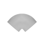 ÁNGULO PLANO PARA CANALETA DE PISO 60 X 13 MM GRIS