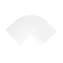 ÁNGULO PLANO PARA CANALETA PLÁSTICO 22 X 10 MM BLANCO