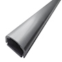 CANALETA PLÁSTICA CON ADHESIVO 22 X 10 MM NEGRO