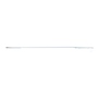 CORTINERO AJUSTABLE TRADICIONAL TECHO DE 2.18 A 3.81 M BLANCO