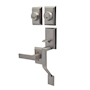 GATILLO BRUNEI DE ENTRADA PRINCIPAL 13.9 x 42.9 x 14.6 CM ACERO BRONCE