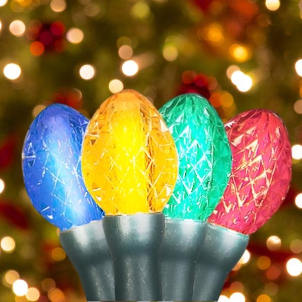 LUCES NAVIDEÑAS LED MULTICOLOR 5.18 M 25 FOCOS PARA INTERIOR