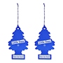 AROMATIZANTE AUTO NUEVO AZUL LITTLE TREES 2 PIEZAS