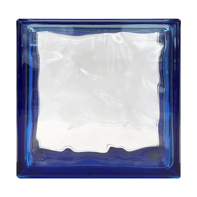 VIDRIO BLOCK AZUL COBALTO 19 X 19 X 8 CM INDEX