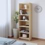 ENTREPAÑO MADERA DE PINO TIPO TORRE 188.5 X 58.4 X 40.2 CM BEIGE 5 PELDAÑOS