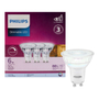 FOCO LED GU10 MR16 LUZ FRÍA ATENUABLE 6 W / 50 W 3 PIEZAS