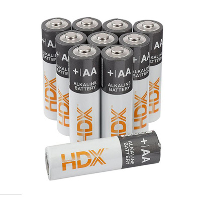 BATERÍAS ALCALINA AA HDX 48 PIEZAS