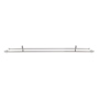 SET CORTINERO CARAFE DOBLE NICKEL 1.5 1.21 - 2.23 MT