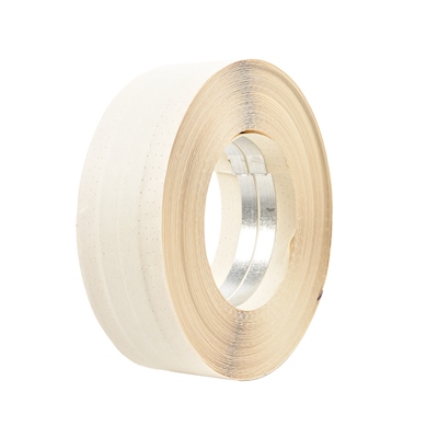 CINTA ESQUINERA DE PAPEL METAL HUESO 52 MM X 30 M PARA REFUERZO DE ESQUINAS