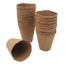 MACETA DE TURBA REDONDA CHICA CAFÉ 3.4 CM BIODEGRADABLE