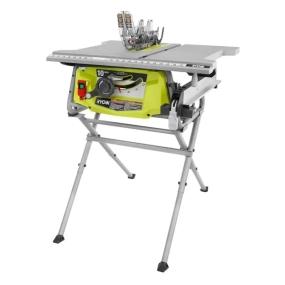 SIERRA DE BANCO COMPACTA PORTÁTIL DE 10 IN CON SOPORTE PLEGABLE, 15 AMP