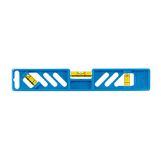NIVEL TORPEDO 9" POLYCAST AZUL