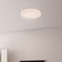 PLAFÓN ILUMINADO LED SOBREPONER CIRCULAR 12 W BLANCO ATENUABLE INTERIOR