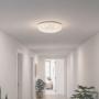 PLAFÓN ILUMINADO LED EMPOTRAR CIRCULAR 12 W BLANCO 3 TONOS DE LUZ