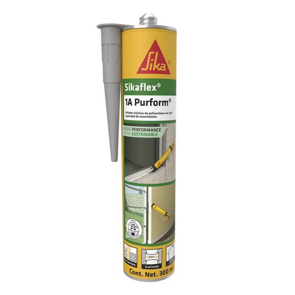SELLADOR ELÁSTICO SIKA SIKAFLEX 1A GRIS 300 ML