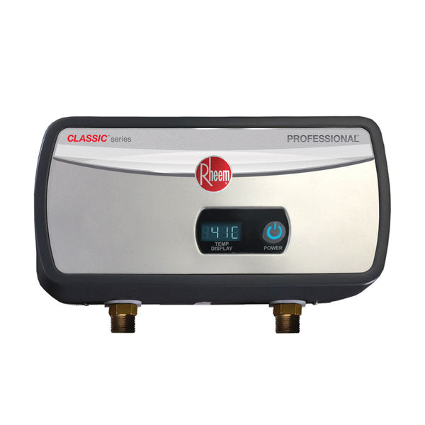 CALENTADOR DE AGUA INSTANTÁNEO ELÉCTRICO RHEEM 110 V NEGRO