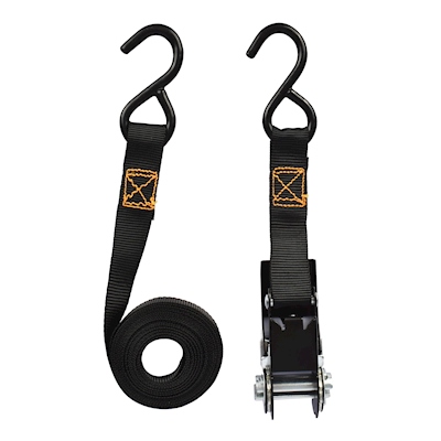 AMARRE TIPO MATRACA NEGRO 450 X 2.54 CM