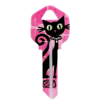 LLAVE PARA CERRADURA KWIKSET ROSA
