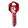LLAVE PARA CERRADURA KWIKSET ROJO