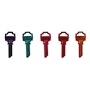 LLAVE PARA CERRADURA 5.1 X 2.1 X 0.2 CM VARIOS COLORES