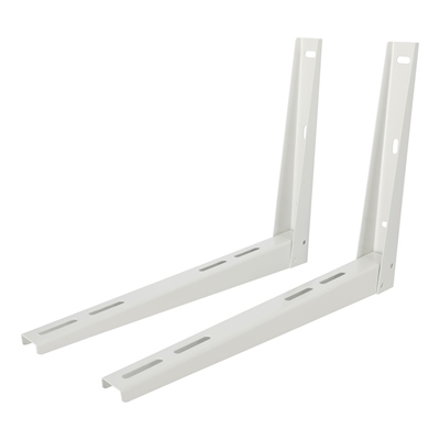 BASE DE PARED PARA CONDENSADORA DE MINISPLIT 55 X 40 CM BLANCO CLUXER