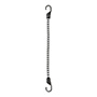 CUERDA ELÁSTICA PLANA NEGRO 61 CM