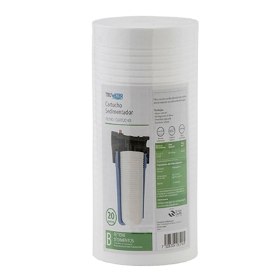 FILTRO POLIPROPILENO 4.5X10 20MICRAS