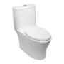SANITARIO DE UNA PIEZA RIVOLI PLUS ALARGADO 4.8 L BLANCO ALTURA CONFORTABLE