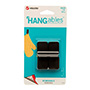 GANCHO CHICO 6 X 1.5 CM NEGRO SOPORTA 450 GR 2 PIEZAS