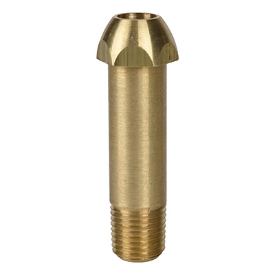 PUNTA POOL BRONCE 1/4" CON ROSCA
