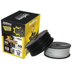 CABLE ELÉCTRICO THW-LS CALIBRE 12 AWG NEGRO Y BLANCO 100M DÚPLEX