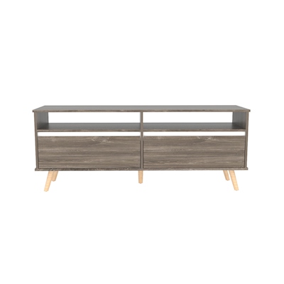 CENTRO DE ENTRETENIMIENTO PARA TV 55 PULGADAS MADERA CHOCOLATE 141 X 45 X 50 CM
