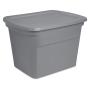 CAJA DE PLÁSTICO 68 L GRIS