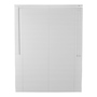 PERSIANA HORIZONTAL DE PVC 120 X 140 CM BLANCO