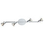 LUMINARIO INTERIOR ABETE 40 WATTS PLATA EGLO