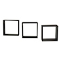 SET DE REPISAS DE CUADRO MDF 30 X 30 X 11.7 CM 3 PIEZAS