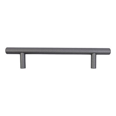 JALADERA DE BARRA DE 19 CM GRIS OSCURO