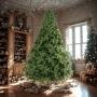 ÁRBOL NAVIDEÑO CANADIENSE 3 M CON 2204 RAMAS