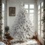 ÁRBOL NAVIDEÑO CANADIENSE 1.90 M CON 828 RAMAS BLANCO