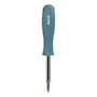 DESARMADOR 6 EN 1 MULTIPUNTAS CROMADO 19.5 CM