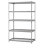 ESTANTE ACERO 5 NIVELES 2268 KG DE CARGA 122 X 61 X 198 CM AJUSTABLE